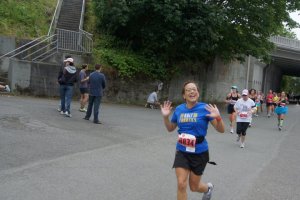 This is me July 2011 when I was at 130 pounds (my lowest weight) and running half marathons every weekend.